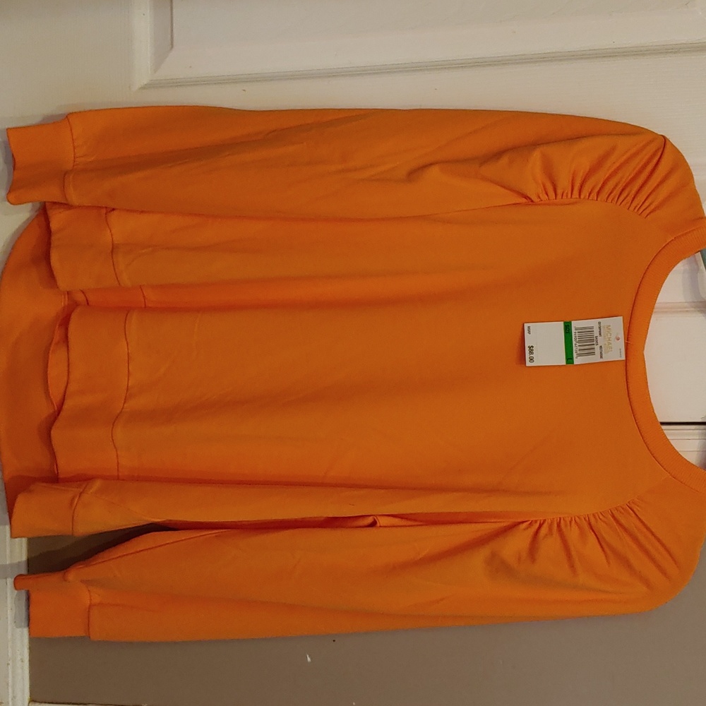 Michael Kors orange sweatshirt